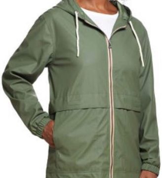 Ladies' Rain Slicker (Green, s)