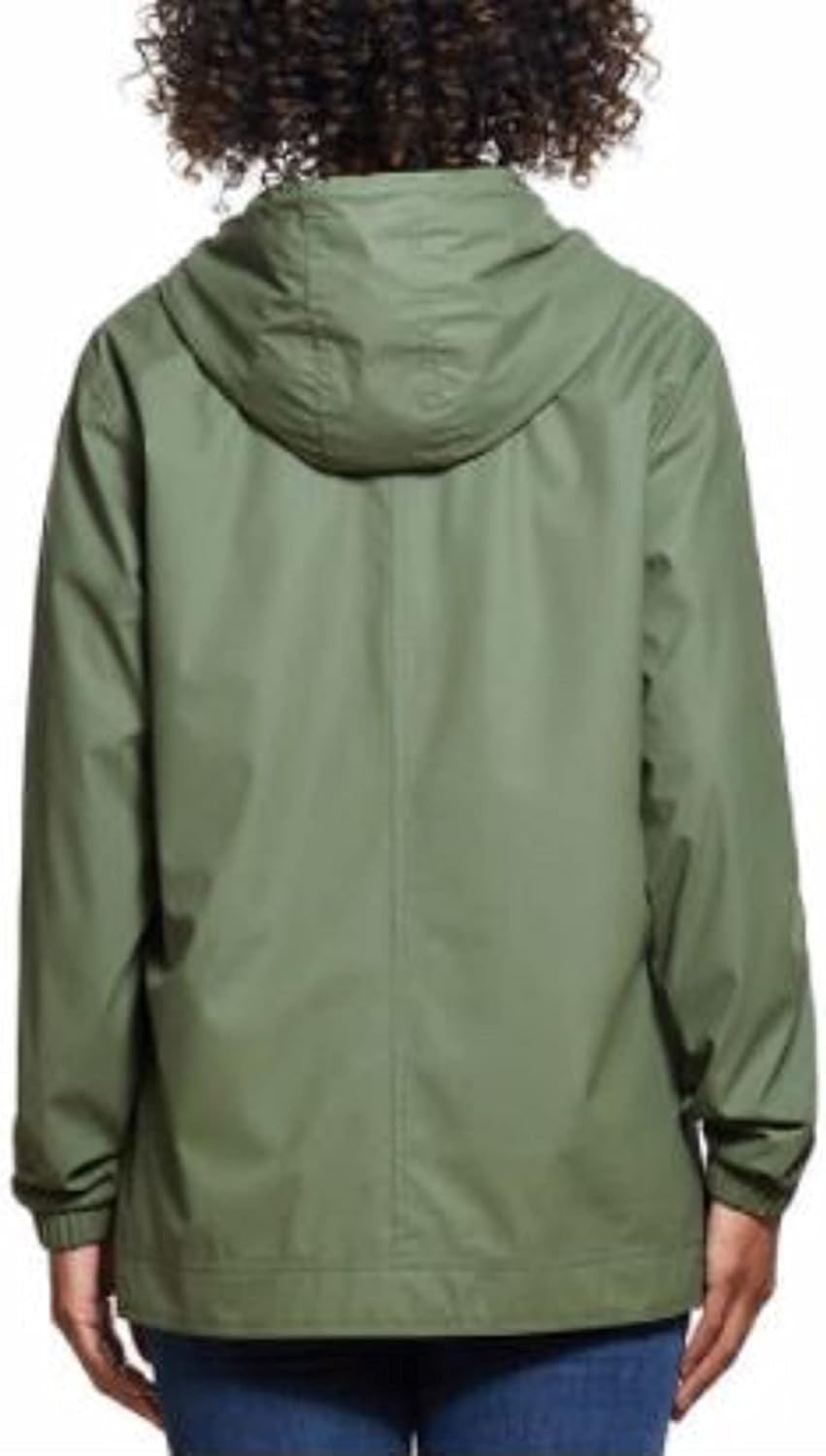 Ladies' Rain Slicker (Green, s) - Image 3